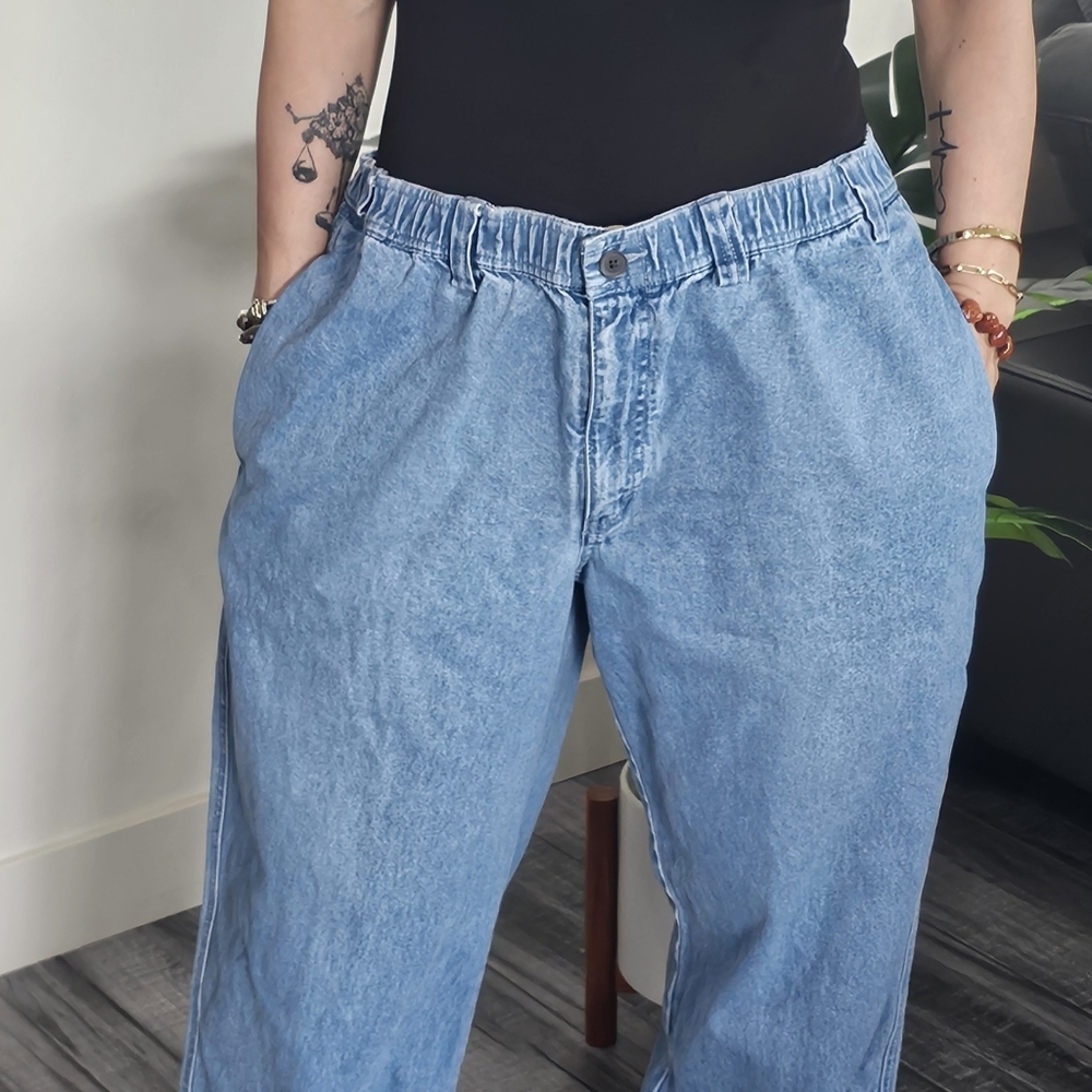 Vintage Women's Blue Jeans EDDIE BAUER